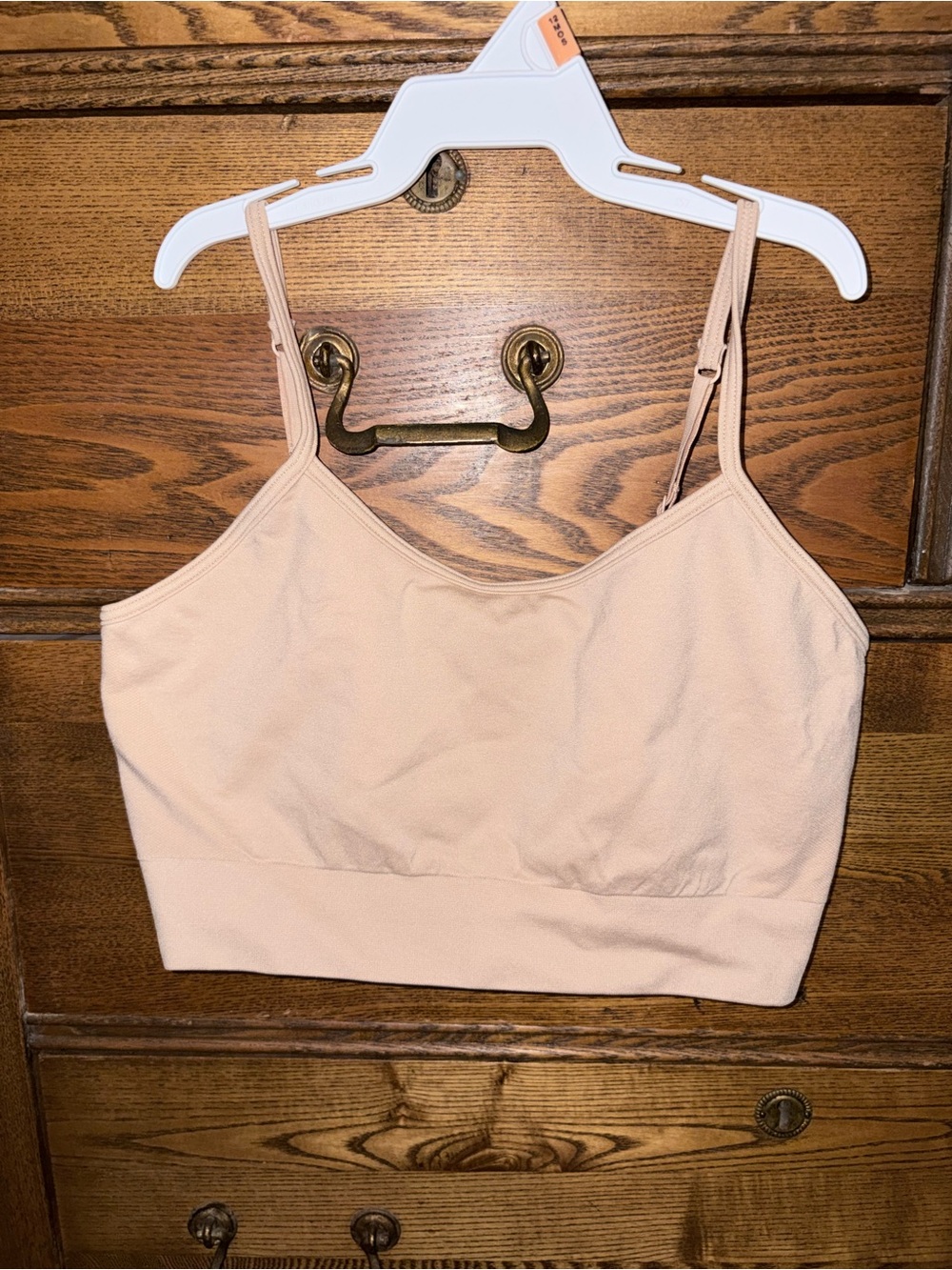 wonder nation Girl's Seamless Bralette Training Bra - Nude